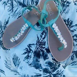 Mischka Badgkey Designer sandals brand new